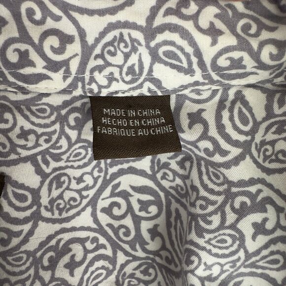 Roper Shirt Mens 2XL Gray‎ Collar Western Pearl Snap Thick Stitch Graphic Cowboy - Picture 16 of 16